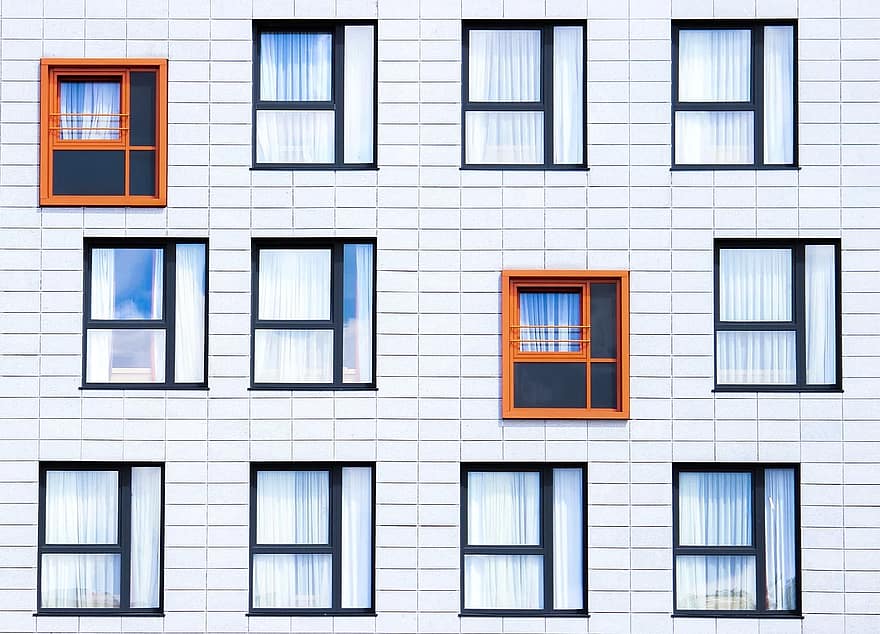 Facade Windows Building Architecture Exterior Wall House Urban