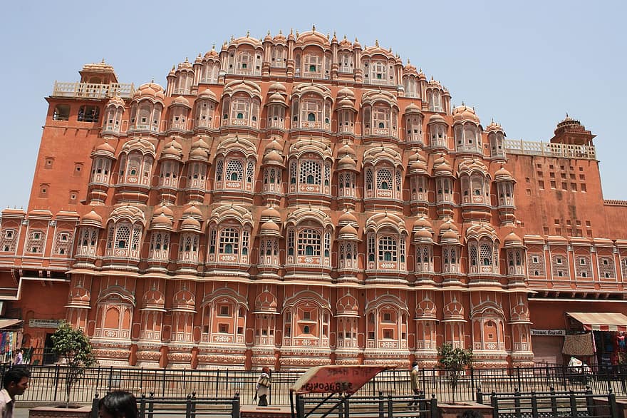 jaipur, india, rajasthan, architecture, palace of winds, travel, hawa ...